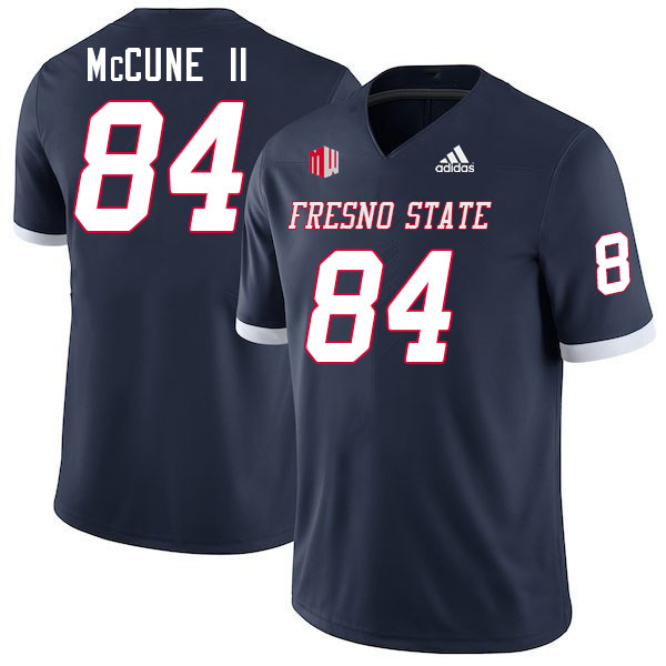 Men #84 Karim McCune II Fresno State Bulldogs College Football Jerseys Stitched-Navy